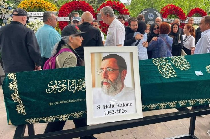 Gazeteci-yazar Halit Kakınç son yolculuğuna uğurlandı Gazeteci-yazar Halit Kakınç son yolculuğuna uğurlandı