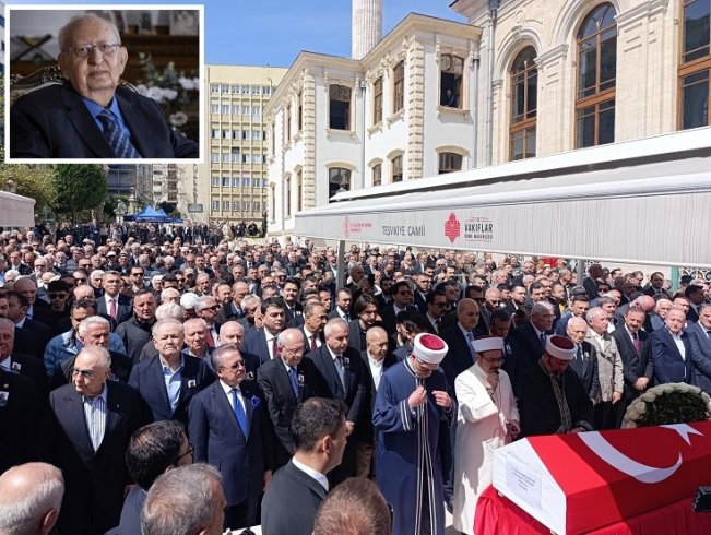 Hüsamettin Cindoruk son yolculuğuna uğurlandı