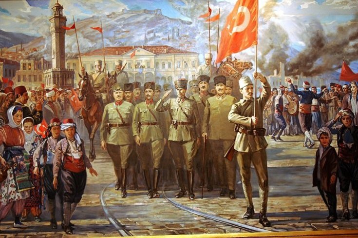 İzmir'in kurtuluşunun 104. yıl dönümü