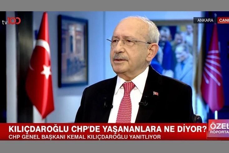 Kemal Kılıçdaroğlu tv100'de: Parti içinde paralel yapı olmaz. Parti içinde mücadele edilir!