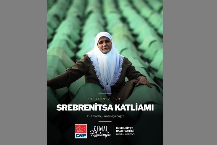 Kemal Kılıçdaroğlu'ndan, Srebrenitsa Soykırımın 31. yıl dönümü paylaşımı