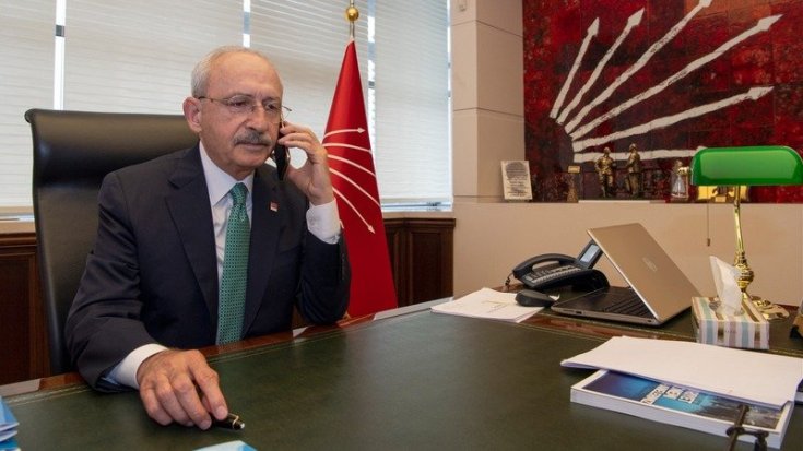 Kılıçdaroğlu, KKTC Cumhurbaşkanı Tufan Erhürman’ı aradı, Girne'de yaşanan yolcu gemisi kazası nedeniyle taziye ve geçmiş olsun dileklerini iletti