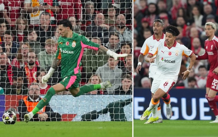 Liverpool'a 4-0 yenilen Galatasaray Şampiyonlar Ligine veda etti: Noa Lang’ın parmağı koptu