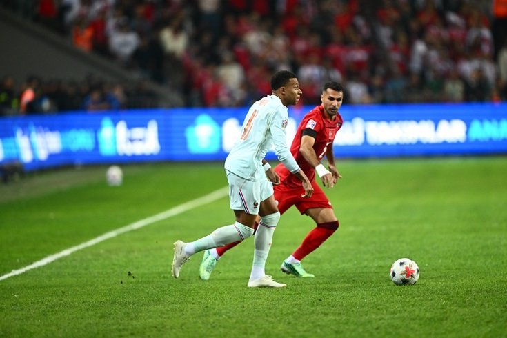Türkiye, UEFA Uluslar A Ligi'nde 1. Grup'taki ilk maçında Fransa'ya 1-0 yenildi Türkiye, UEFA Uluslar A Ligi'nde 1. Grup'taki ilk maçında Fransa'ya 1-0 yenildi