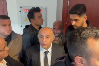 Aziz İhsan Aktaş suç örgütünün serbest gezen lideri duruşmaya yakın koruma ordusuyla geldi