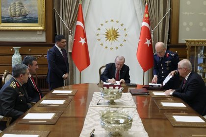 Cumhurbaşkanı Erdoğan, 2026 Yüksek Askerî Şûra kararlarını imzaladı; Görevde yükseliş listesi açıklandı