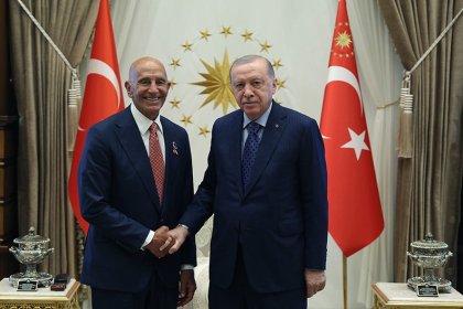Cumhurbaşkanı Erdoğan, ABD'nin Ankara Büyükelçisi Barrack ile Temsilciler Meclisi Üyesi Issa'yı kabul etti
