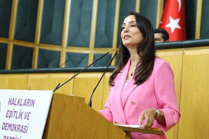 DEM Parti eş başkanı Hatimoğulları, partisinin TBMM Grup Toplantısı'nda hükümetin tarım politikalarını eleştirdi