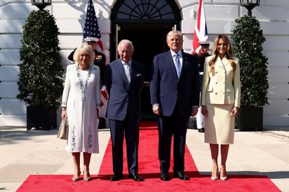 Donald Trump ve First Lady Melania Trump, Beyaz Saray’da Kral Charles ve eşi Camilla’yı karşıladı