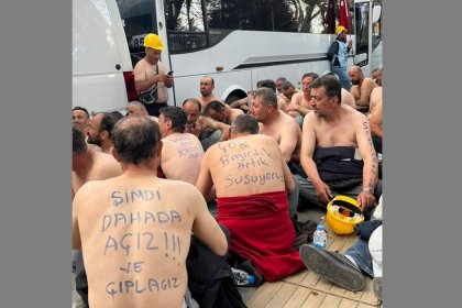 Doruk Madencilik işçilerinin eylemi sona erdi: Uzlaşma sağlandı