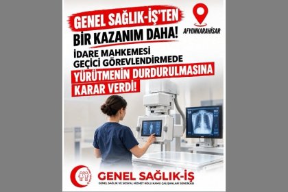 Genel Sağlık-İş Sendikası'nın açtığı davada 'geçici görevlendirmenin' yürütmesini durdurdu