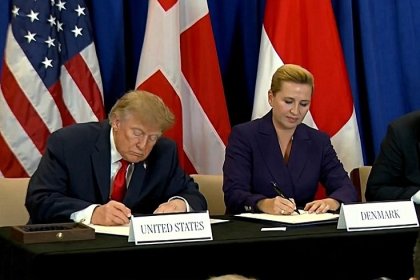Trump, Danimarka ve Grönland liderleriyle anlaşma imzaladı: ABD'nin askeri varlığı genişleyecek